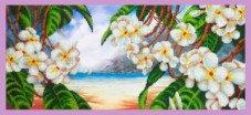 Набор для вышивки бисером Райский остров Картины бисером Р-319