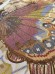 Схема вишивки бісером на габардині Оксамитові крила