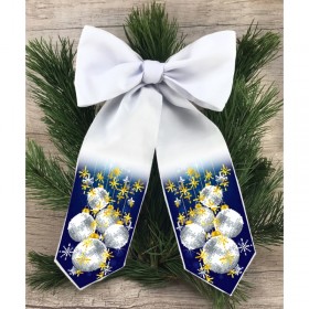 Бант новогодний для вышивки бисером Бисер Арт В24074 Biser-Art В24074 - 104.00грн.