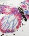 Набор для вышивки бисером на холсте Розовые крылья Абрис Арт АМ-238