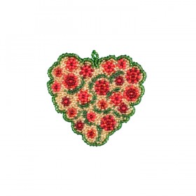 Набор для вышивки подвеса Цветочная любовь Zoosapiens РВ2031 - 156.00грн.