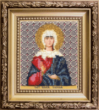 Набор для вышивки бисером Икона святая блаженная Таисия Чарiвна мить (Чаривна мить) Б-1190