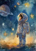 Схема для вышивки бисером Дотянуться до звезд Схема для вышивки бисером Дотянуться до звезд