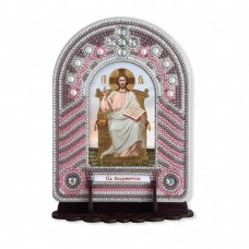Набор для вышивки бисером с рамкой киотом Господь Вседержитель Новая Слобода (Нова слобода) ВК1001
