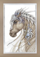Набор для вышивки крестиком Сказочный конь Чарiвна мить (Чаривна мить) М-291
