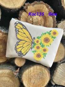 Косметичка для вышивки бисером Бабочка 3