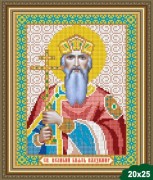 Малюнок на тканині для вишивання бісером Володимир Великий