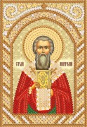 Схема вышивки бисером на атласе Маричка Св. Анатолий Патриарх Константинопольский РИК-6004