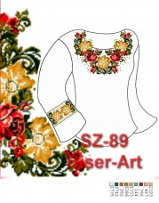 Заготовка для вышивки бисером Сорочка женская Biser-Art Сорочка жіноча SZ-89 (габардин)