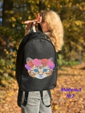 Рюкзак для вышивки бисером Кошечка Юма Модель 3 №2