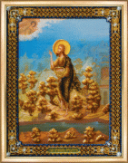 Набор для вышивки бисером Икона Святого Предтечи и Крестителя Господнего Иоанна