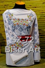 Заготовка для вышивки бисером Сорочка женская Biser-Art Сорочка жіноча SZ-72 (льон)