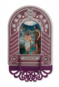 Набор для вышивки иконы с рамкой-киотом Крещение Господне Новая Слобода (Нова слобода) ВК1021 - 273.00грн.