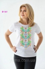 Женская футболка для вышивки бисером Орнамент Юма Ф161