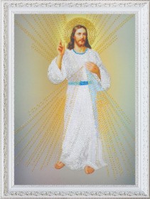 Набор для вышивки бисером Иисус, упованию на Тебя Картины бисером Р-307 - 973.00грн.