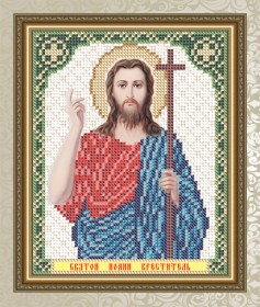 Схема для вышивки бисером на габардине Св. Иоанн Креститель  Art Solo VIA5114 - 30.00грн.