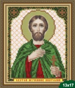 Малюнок на тканині для вишивання бісером Святий Анатолій