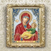 Рисунок на ткани для вышивки бисером Богородица Муромская