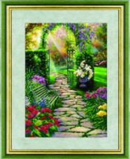Схемы для вышивания бисером на авторской канве Ворота в сад Чарiвна мить (Чаривна мить) СБ-244