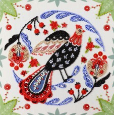 Набор для вышивки бисером на холсте Красочное чудо  Абрис Арт АМВ-099