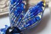 Брошка для вышивки Синяя стрекоза  Tela Artis (Тэла Артис) Б-212