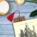 Набор для вышивки нитками на крафтовом картоне Wonderland Crafts Закладка - Герберы WLZ-015