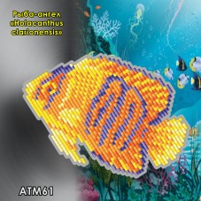 Магнит для выкладки алмазной мозаикой Рыба-ангел Art Solo АТМ61