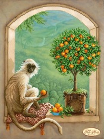 Схема для вышивки бисером на атласе Хранитель апельсинового дерева Tela Artis (Тэла Артис) ТА-213 - 138.00грн.