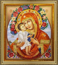 Набор для вышивки бисером Жировицкая икона Божьей Матери Картины бисером Р-286