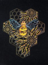 Набор для вышивки в смешанной технике Пчелиный рай  Абрис Арт АН-124