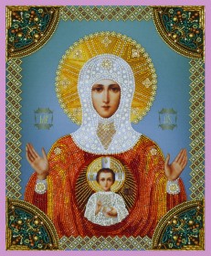 Набор для вышивки бисером Знамение Святой Богородицы