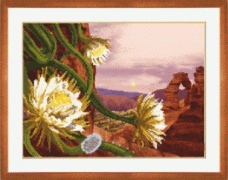 Схемы для вышивания бисером на авторской канве Цветы Чарiвна мить (Чаривна мить) СБ-096
