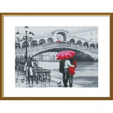 Набор для вышивки нитками на канве с фоновым изображением Венеция. Город любви Новая Слобода (Нова слобода) СР4243