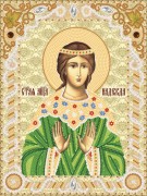 Схема вишивки бісером на атласі Марічка Св. Мч. Надія РІК-4241