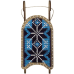Набор для вышивки бисером по дереву Санки синие Волшебная страна FLK-472