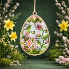 Набор для вышивки бисером Пасхальная игрушка Пасхальная писанка Кольорова D-10 Кольорова D-10