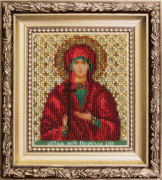 Набор для вышивки бисером Икона святая мученица Неонилла
