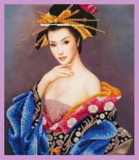 Набор для вышивки бисером Очарование Азии Картины бисером Р-323