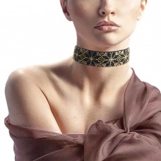 Набір для вишивки бісером на штучній шкірі Волшебная Страна Чокер (3х30 см) FLBB-143 Чорний Набір для вишивки бісером на штучній шкірі Волшебная Страна Чокер (3х30 см) FLBB-143 Чорний