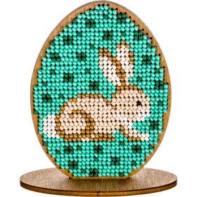 Набор для вышивки бисером по дереву Писанка кролик Волшебная страна FLK-257 - 195.00грн.