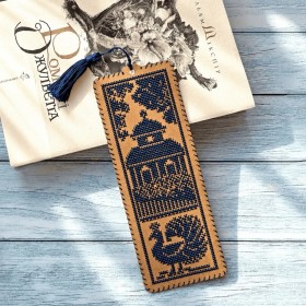 Набір для вишивання нитками на крафтовому картоні Wonderland Crafts Закладка - Княжий сад WLZ-017 Набір для вишивання нитками на крафтовому картоні Wonderland Crafts Закладка - Княжий сад WLZ-017