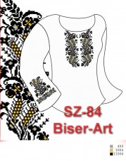 Заготовка для вышивки бисером Сорочка женская Biser-Art Сорочка жіноча SZ-84 (габардин)