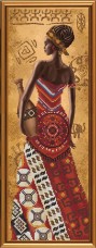 Набор для вышивки бисером Африканка с кувшином Новая Слобода (Нова слобода) НД2076