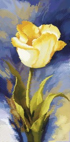Схема вышивки бисером на атласе Садовые зарисовки. Желтый тюльпан Tela Artis (Тэла Артис) ТМ-147 - 78.00грн.