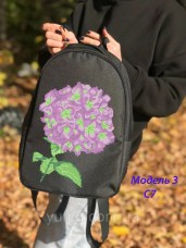 Рюкзак для вышивки бисером Сирень Юма Модель 3 №7