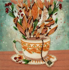 Набор для вышивки бисером на холсте Осенний аромат  Абрис Арт АМ-244