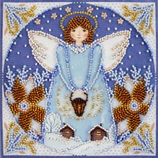 Набор для вышивки бисером на холсте Маленький ангелочек  Абрис Арт АМ-247
