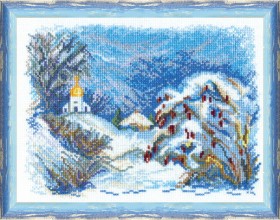 Церковь зимой Чарiвна мить  176 - 487.00грн.