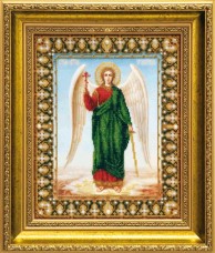 Набор для вышивки бисером Икона Ангела Хранителя Чарiвна мить (Чаривна мить) б-1017