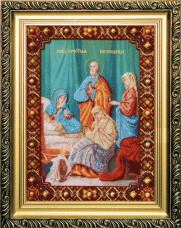 Набор для вышивки бисером Икона Божьей Матери Рождество Пресвятой Богородицы Чарiвна мить (Чаривна мить) Б-1052